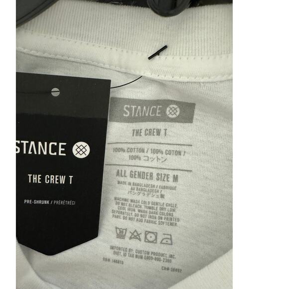 New ~ STANCE ~ 100% Cotton Origins Graphic T-Shirt Size M - Picture 3 of 4